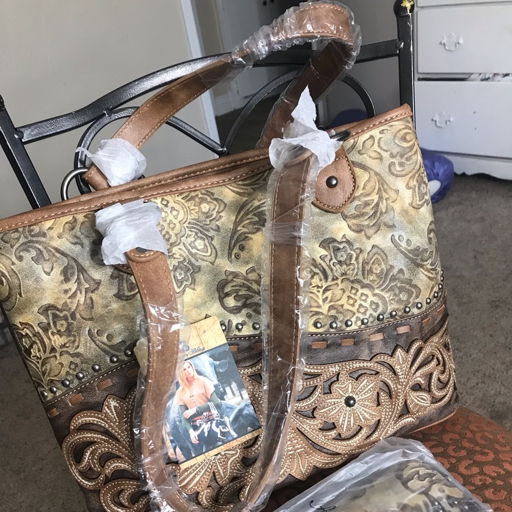 Purse with matching wallet